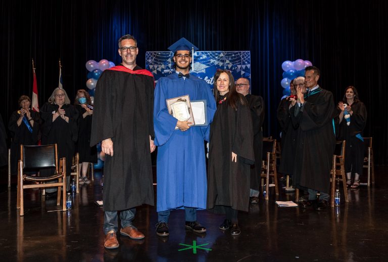 Ojasvi Sharma at graduation.